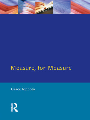 cover image of Measure For Measure